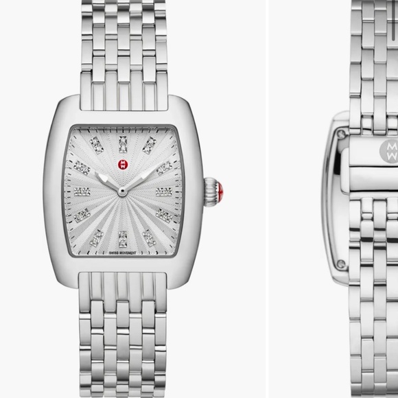 Michele Urban Mini Diamond Bracelet Watch, 29mm